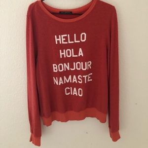 Hello Wildfox sweater